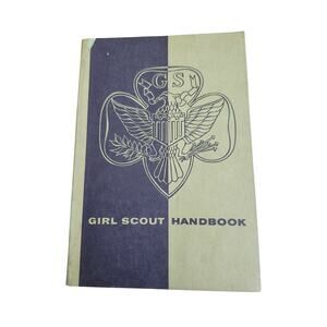 Vintage Girl Scout of America Handbook Intermediate Program Copyright 1955 USA